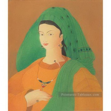 Abdur Rahman Chughtai 07 religieuse Islam Peinture à l'huile